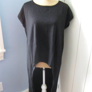 Black Cyrus Hi/Low Sweater